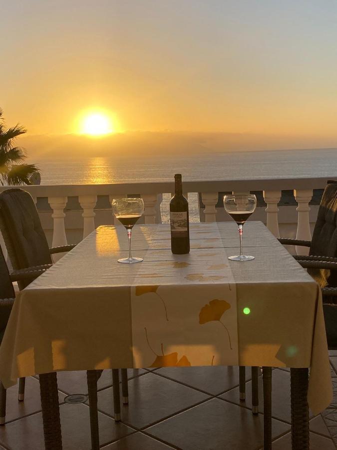 Ocean Pearl, Luxurioeses Haus, Meerblick, Grosse Sonnenterrasse, Teneriffa Sued, Los Gigantes, 600M Zum Strand, 200M Zum Ort, Ruhig Acantilado de los Gigantes Eksteriør billede