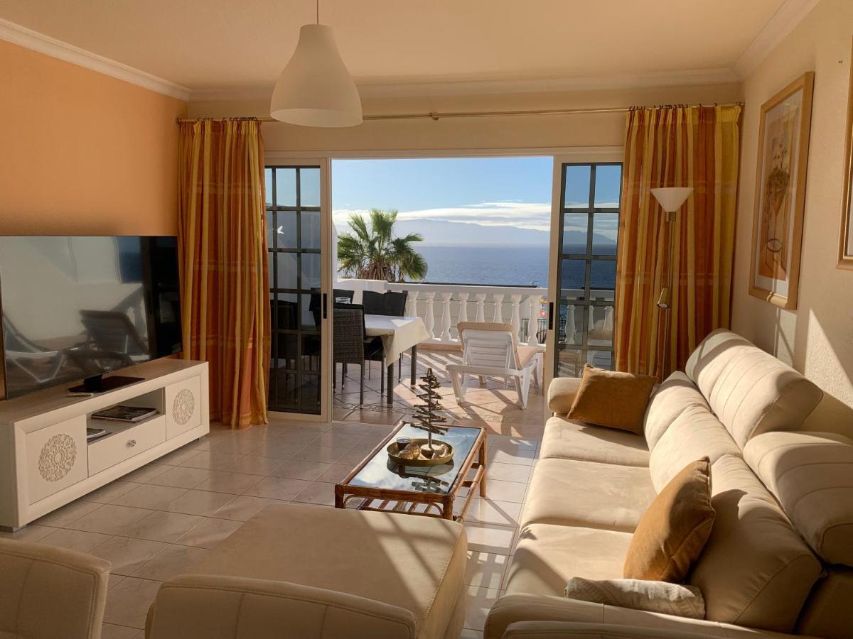 Ocean Pearl, Luxurioeses Haus, Meerblick, Grosse Sonnenterrasse, Teneriffa Sued, Los Gigantes, 600M Zum Strand, 200M Zum Ort, Ruhig Acantilado de los Gigantes Eksteriør billede