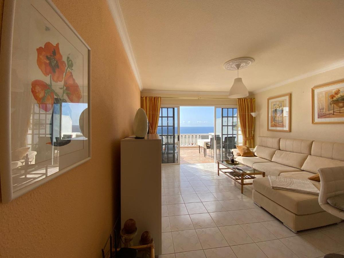 Ocean Pearl, Luxurioeses Haus, Meerblick, Grosse Sonnenterrasse, Teneriffa Sued, Los Gigantes, 600M Zum Strand, 200M Zum Ort, Ruhig Acantilado de los Gigantes Eksteriør billede
