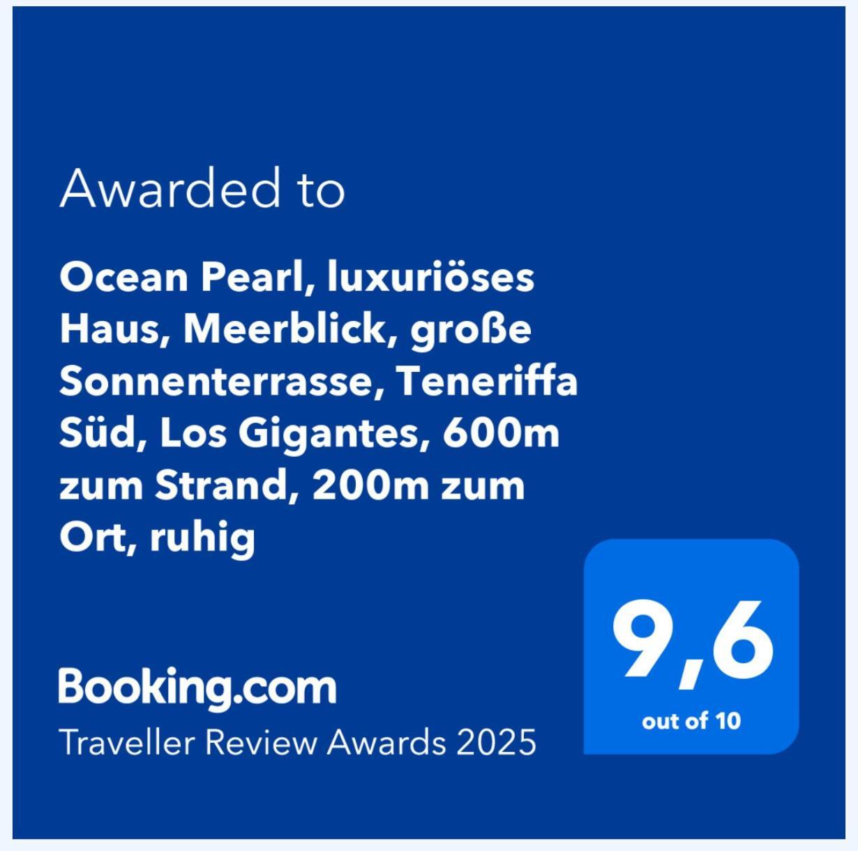 Ocean Pearl, Luxurioeses Haus, Meerblick, Grosse Sonnenterrasse, Teneriffa Sued, Los Gigantes, 600M Zum Strand, 200M Zum Ort, Ruhig Acantilado de los Gigantes Eksteriør billede